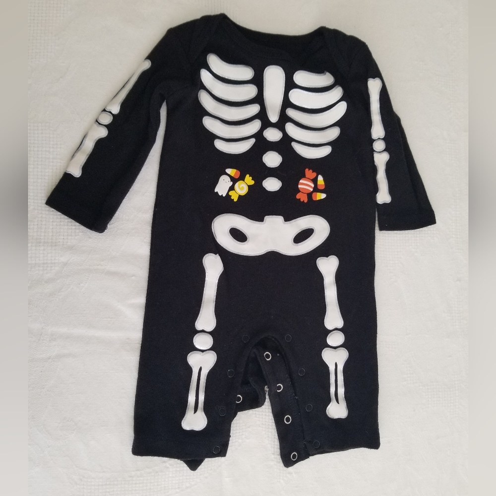 Halloween Skeleton 0-3 Months